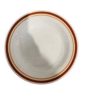 Vintage 1970’s Corelle by Corning Cinnamon 8" pasta Bowls set of 8